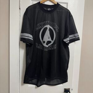 Linkin Park 2025 Los Angeles From Zero World Tour Football Jersey Shirt  LARGE